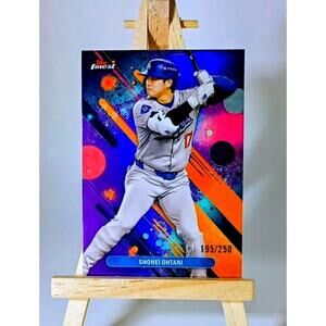 Shohei Ohtani #16 Topps Finest #16 Purple Refractor SP 195/250